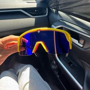 Cycling Shield Spy Monolith 5050 Sunglasses Matte Happy nwot